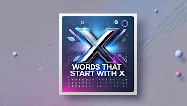 words-that-start-with-x